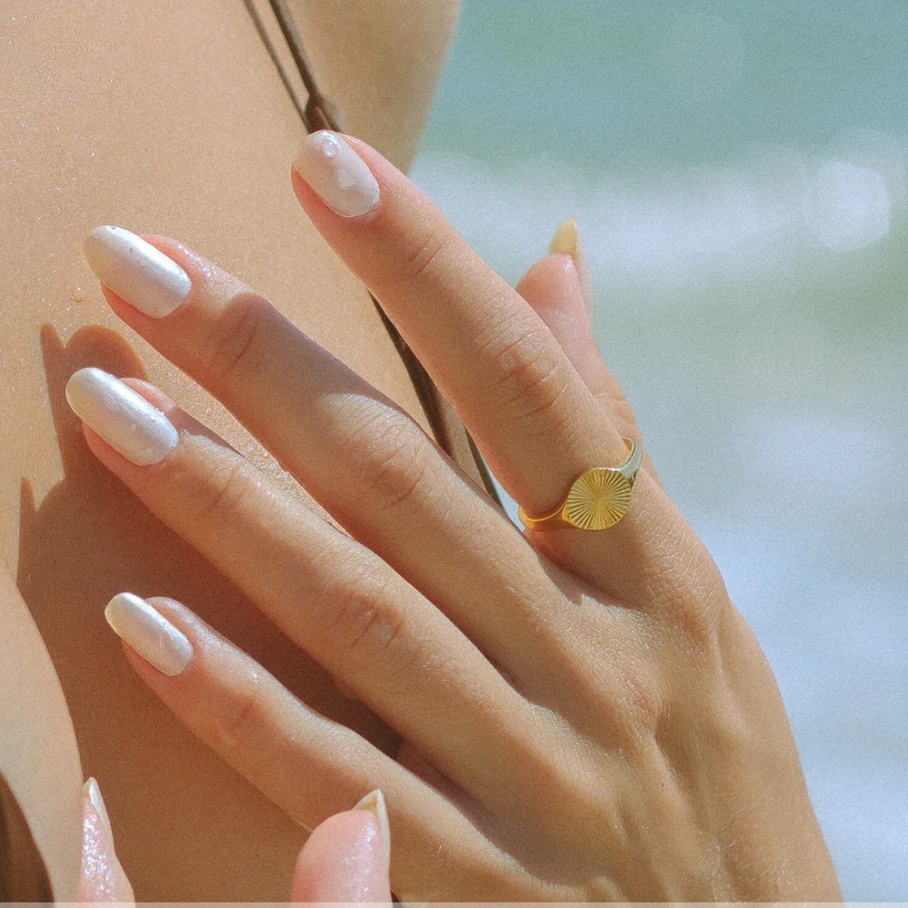 Atolea Sun Signet Ring